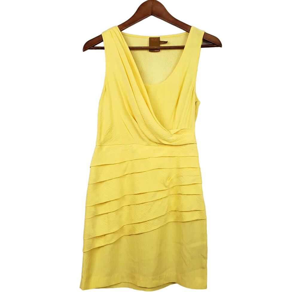 Ali Ro Draped Crepe Dress - 0